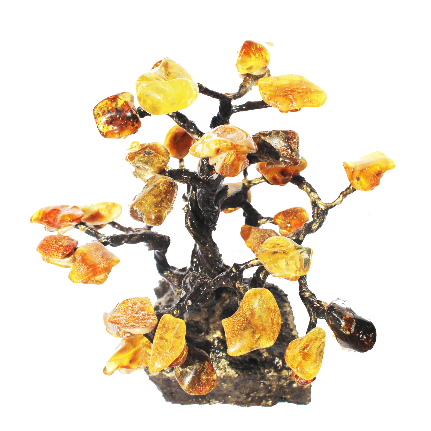 Small Amber Tree 15.5cm