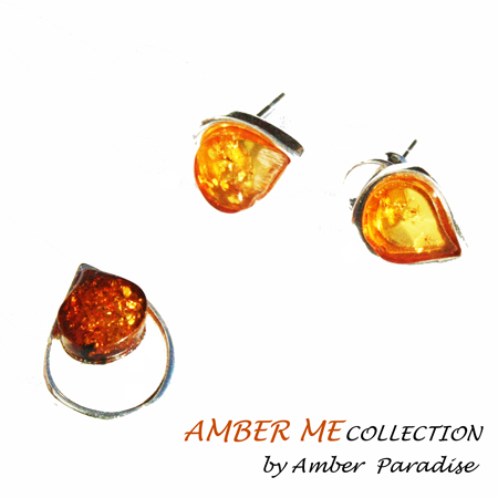 Honey Amber Pendant -Drop2