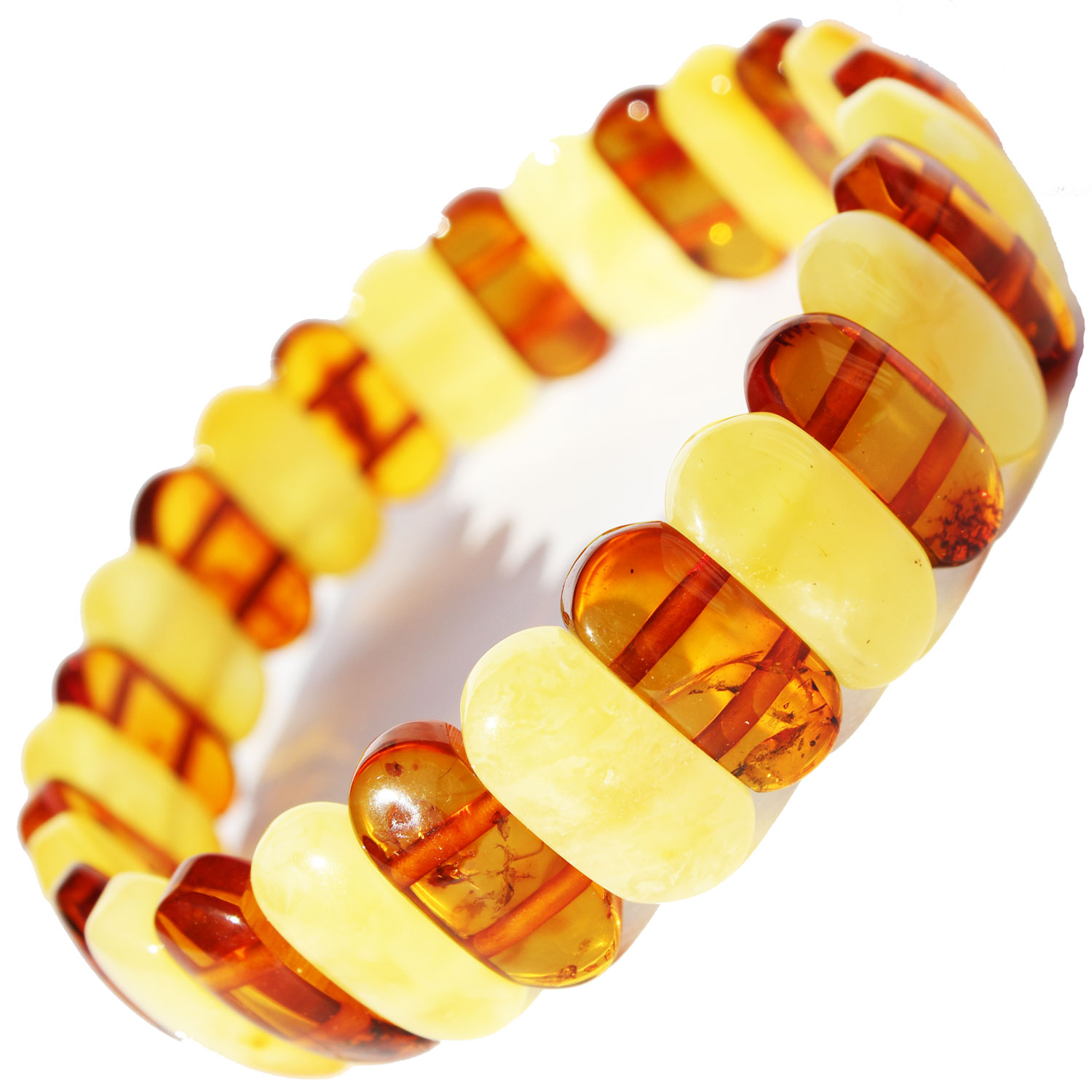 Honey Mix Amber Bracelet 121