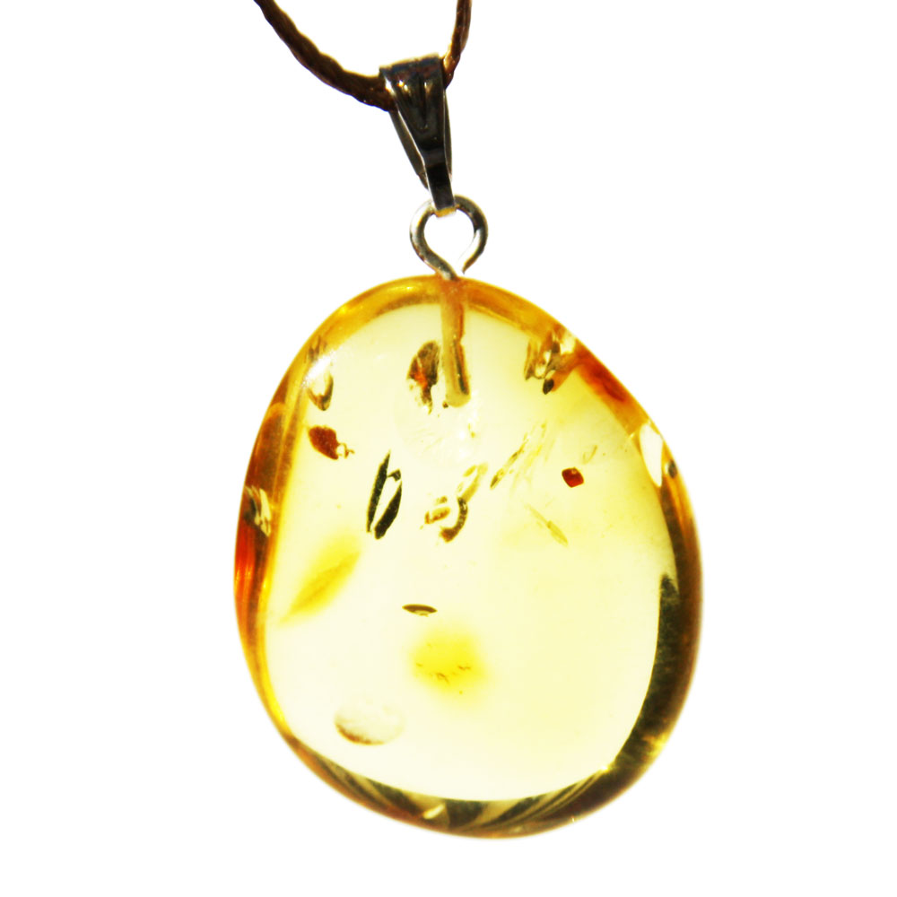 Golden Amber Pendant