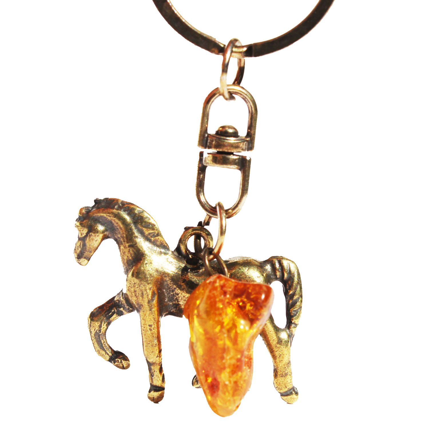 Amber Keyring - Horse