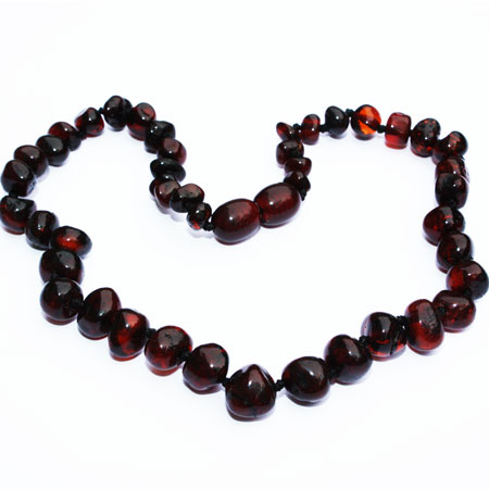 Kids Amber Necklace Cherry