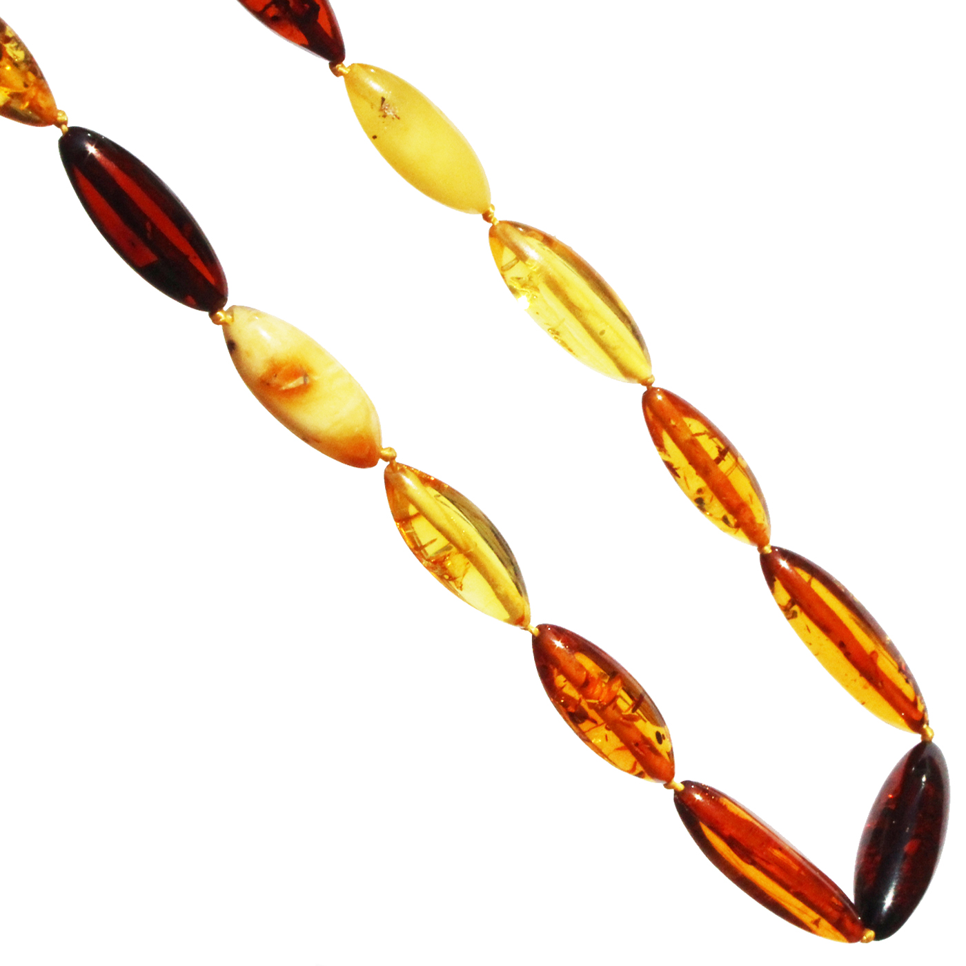 Mixed Amber Necklace 2001