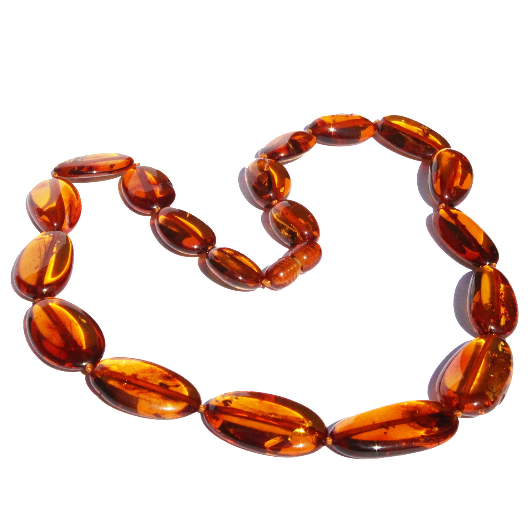 Amber Necklace Honey Plums