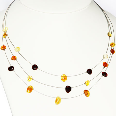 Amber Necklace Little Amber Shapes