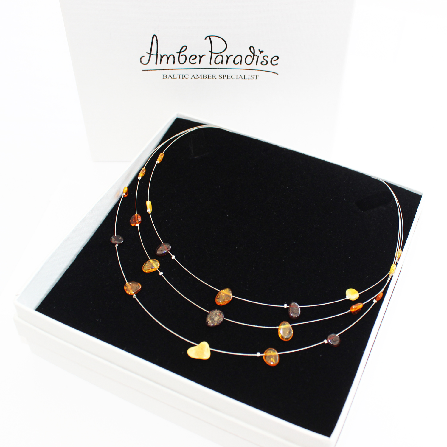 Amber Necklace Little Amber Shapes
