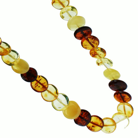Amber Necklace Disc Mix