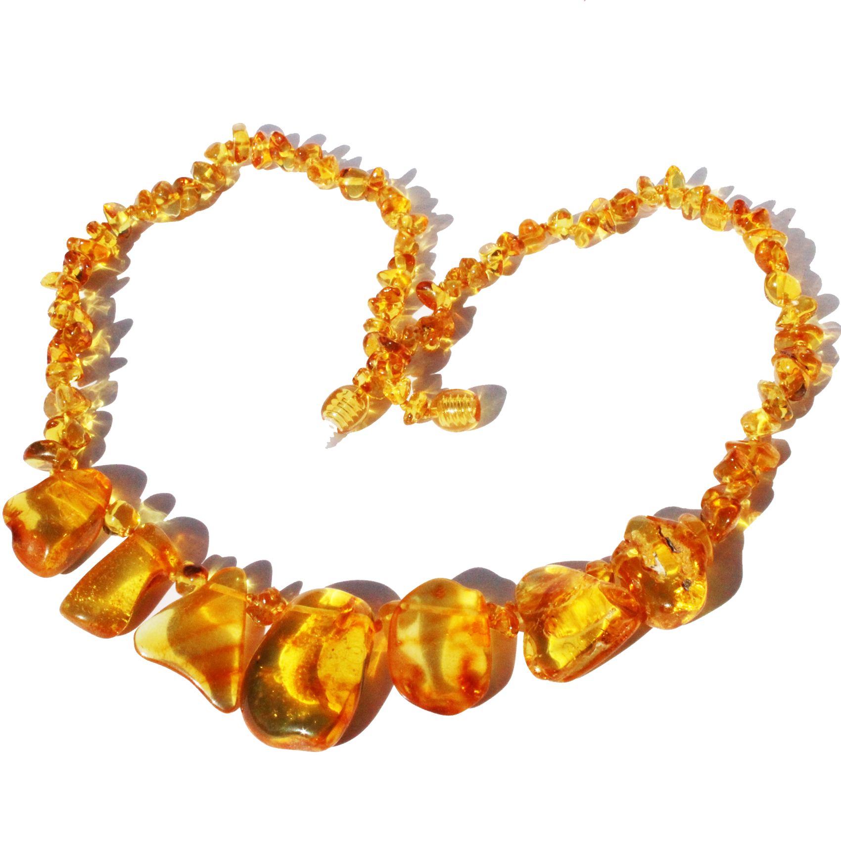 Honey Amber Necklace Carnival