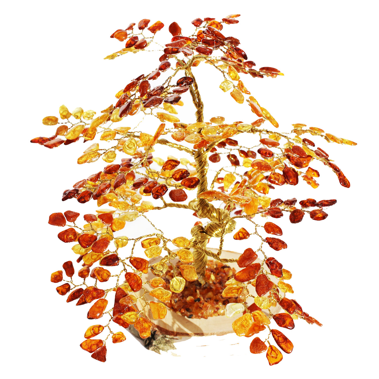 Medium Honey Amber Oak Tree