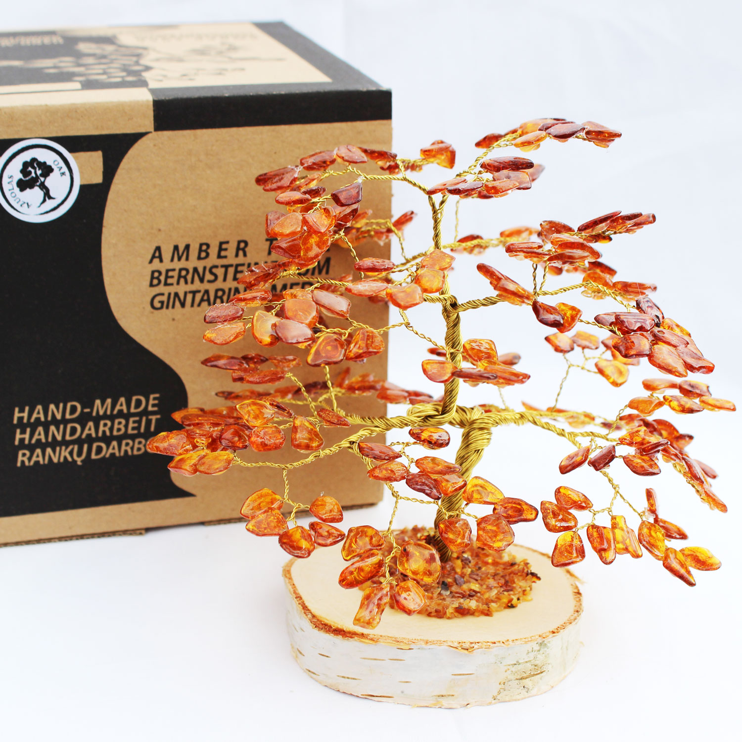 Small Honey Amber Oak Tree