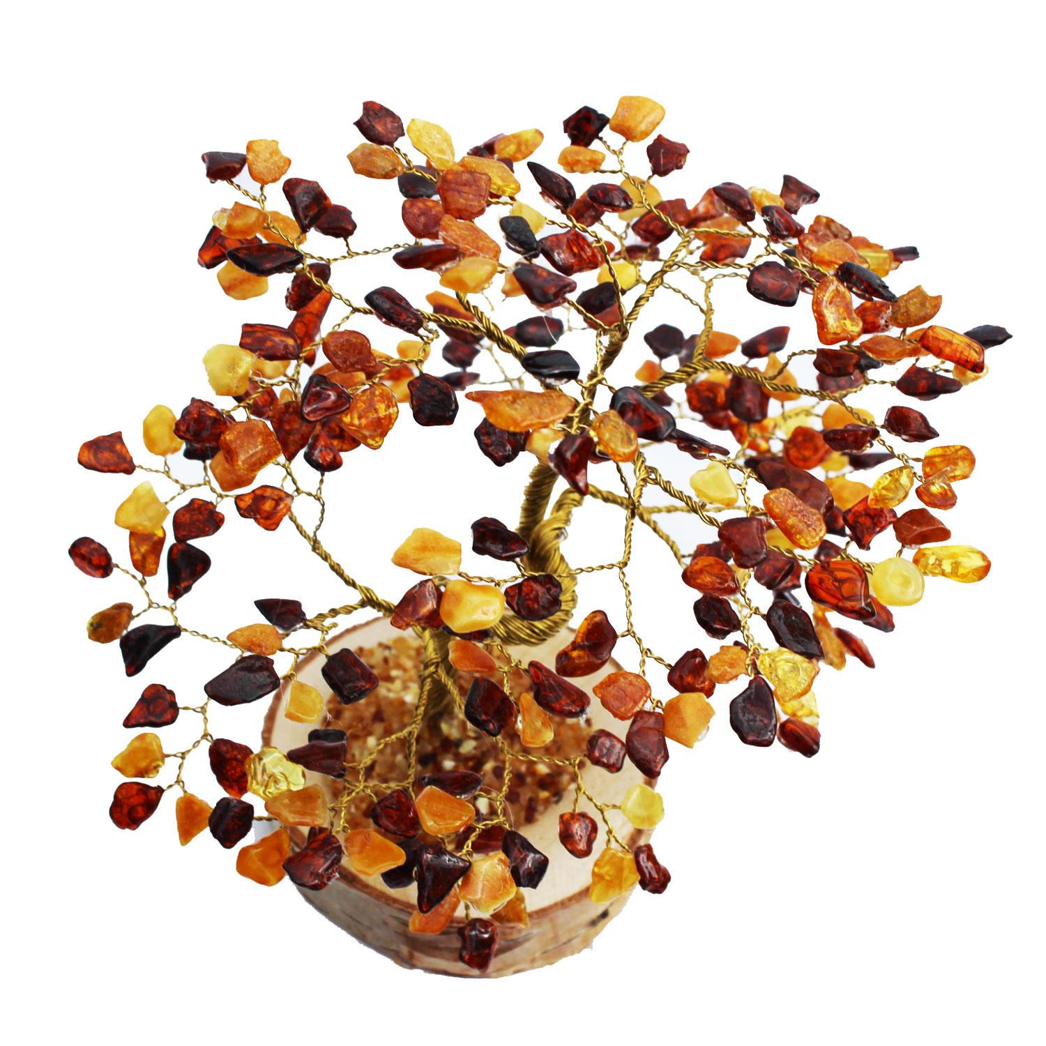 Small Multi Amber Oak Tree