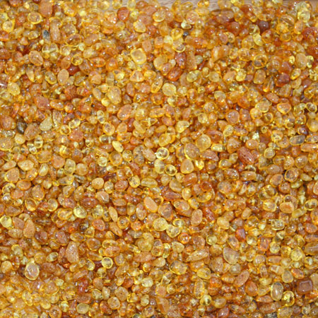 Golden Amber roundish beads 10 gr. 