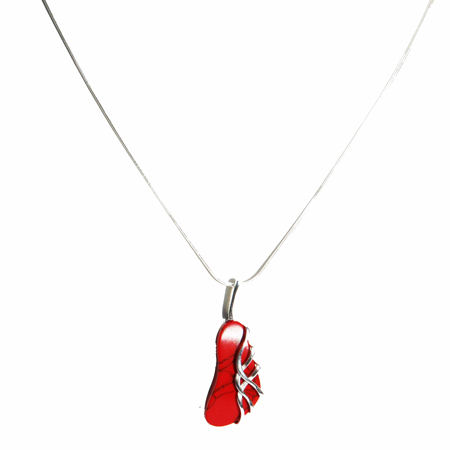 Red Coral Pendant 1309
