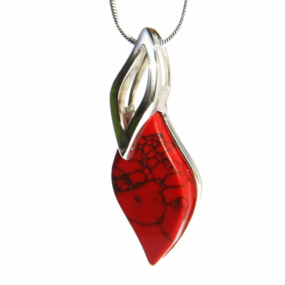 Red Coral Pendant 1310