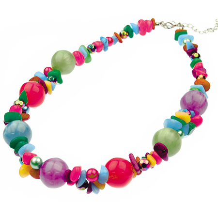 Multi-coloured Necklace 