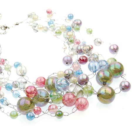 Festive Multi Bead Necklace