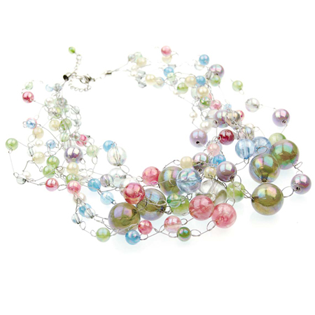 Festive Multi Bead Necklace
