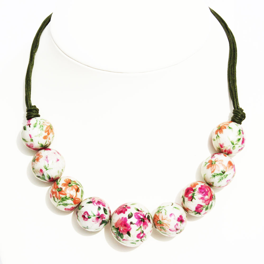 Floral Fashion Necklace 7678