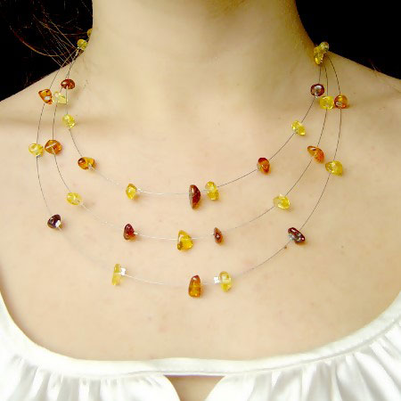 Amber Necklace Little Charm 1