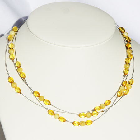 Golden Amber Necklace