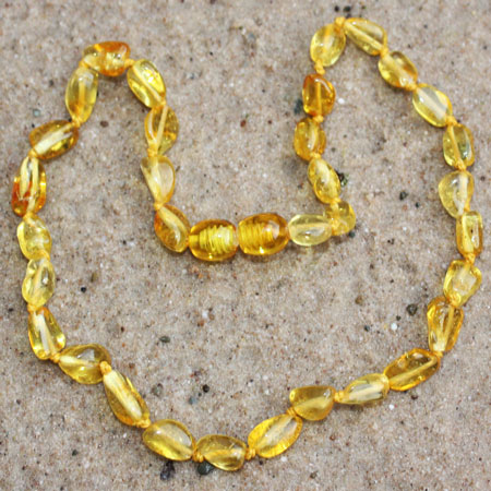 OLIVE Golden Amber Necklace