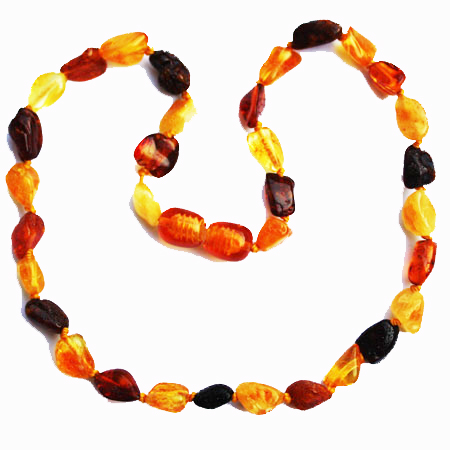 OLIVE Multi Amber Necklace