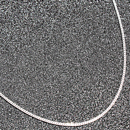 Sterling Silver Curb Chain 22 inch.