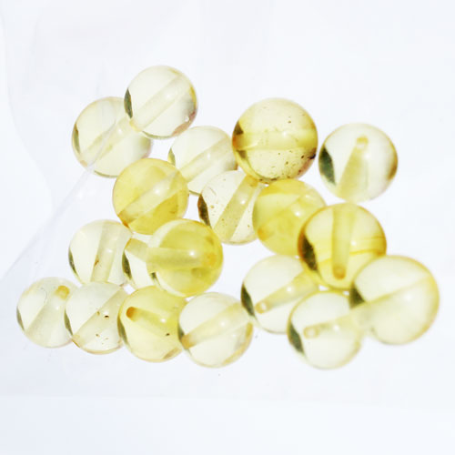 Lemon Round Amber 3 gram