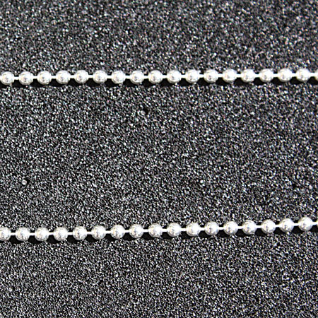 Sterling Silver Ball Chain 22 inch.