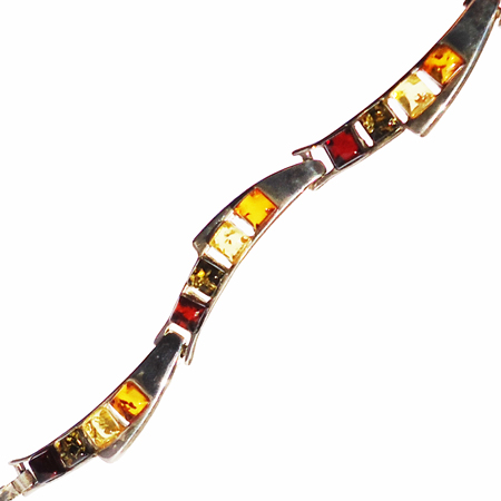 Mixed Amber Bracelet 8038