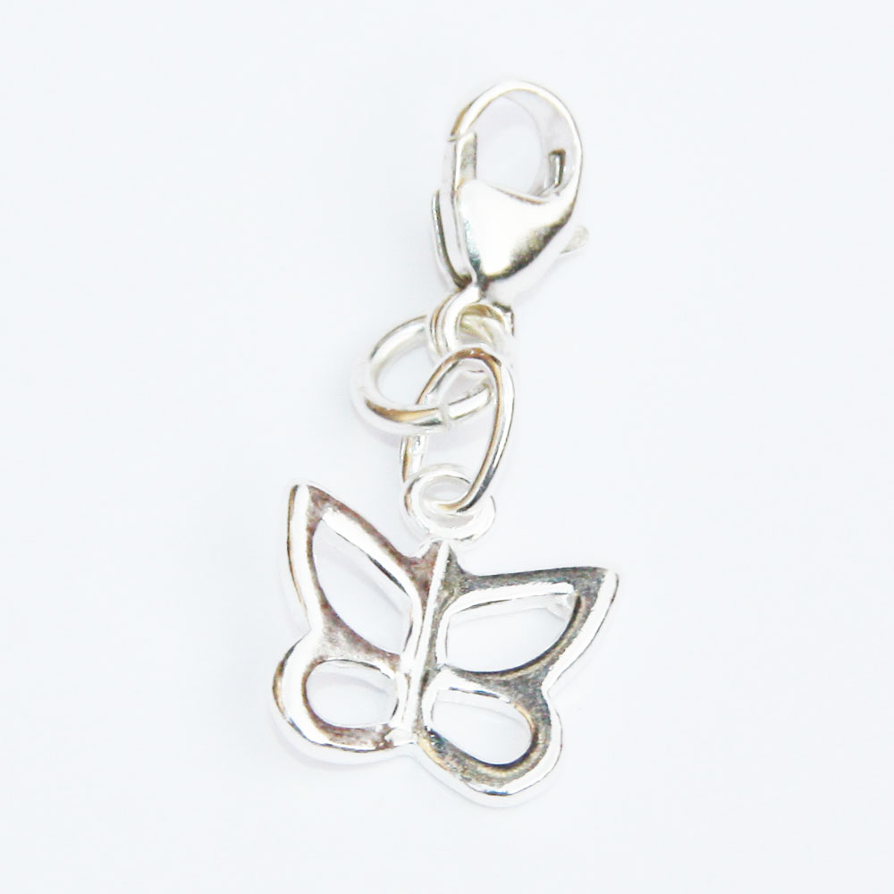 Silver Butterfly Charm-Pendant