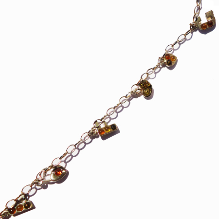 Amber Charm Bracelet 4046