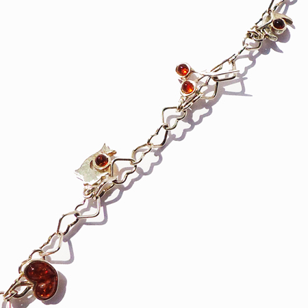 Amber Charm Bracelet 5046