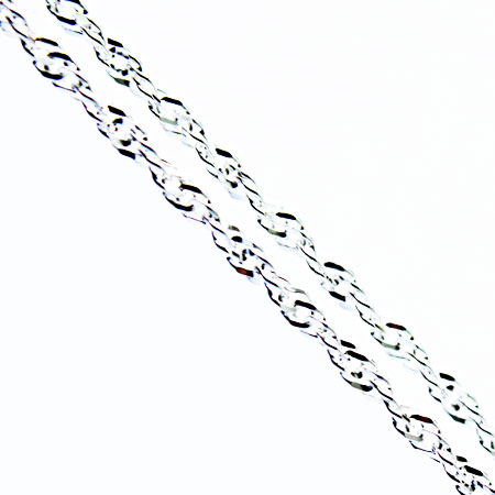 Sterling Silver Singapore Chain 16 inch.