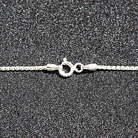 Sterling Silver Spiga Chain 16 inch.