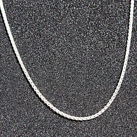 Sterling Silver Spiga Chain 22 inch.