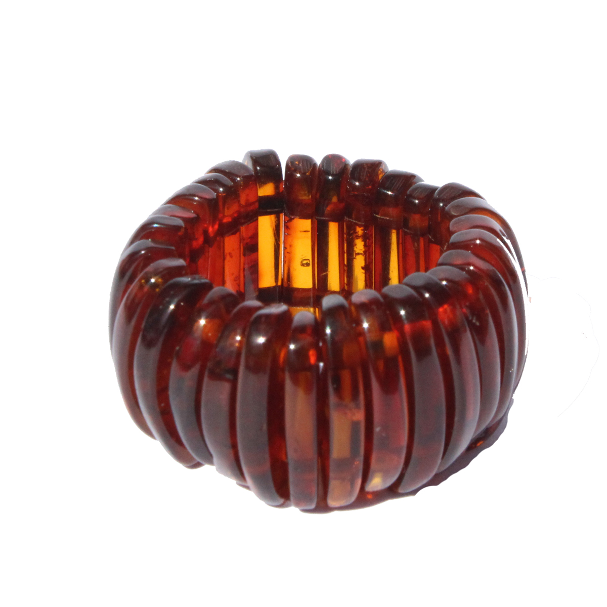 Cognac Amber Ring 605