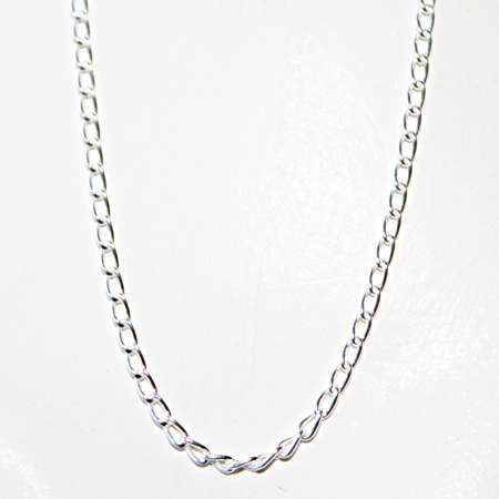 Sterling Silver Trace Chain 18 inch.